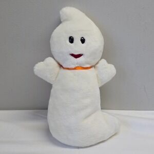 Ty Beanie Buddies Boo Ghost Plush White Halloween 12" 2001 Collectible Vintage